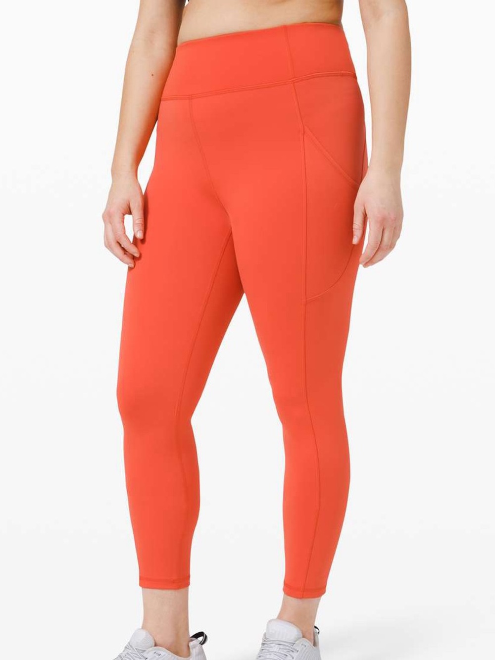 Lululemon Invigorate High Rise Tight 25 Brick Everlux Leggings Size 4